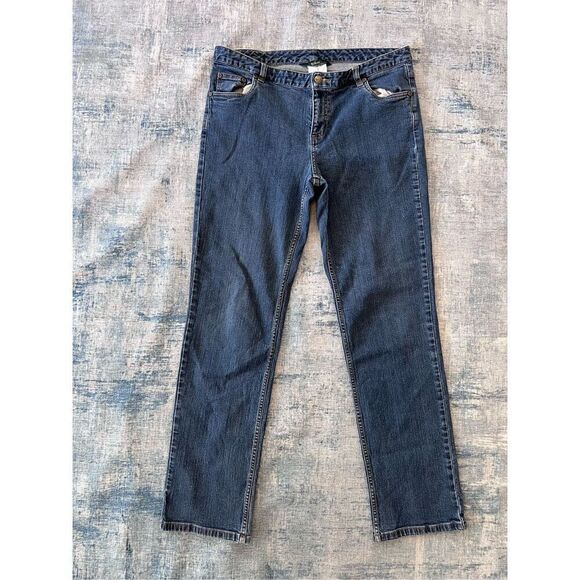 Woolrich Relaxed Fit Straight Leg Denim Jeans Size 12 - Picture 1 of 6